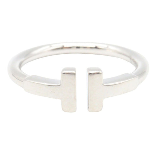 Tiffany Ring Co T 60148359 #9 K18Wg Used A