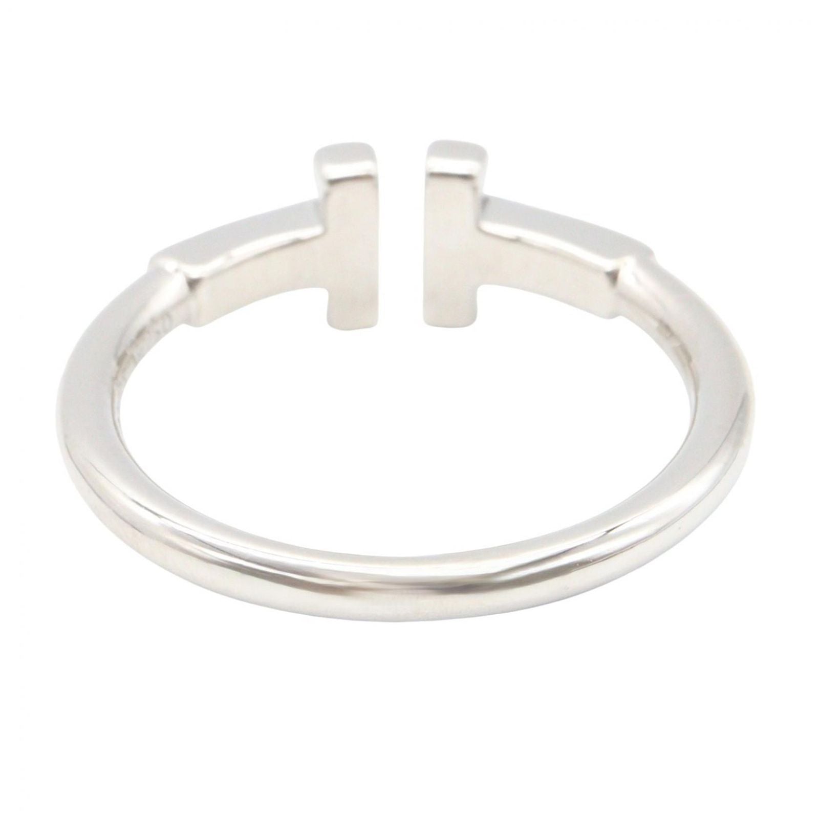 Tiffany Ring Co T 60148359 #9 K18Wg Used A