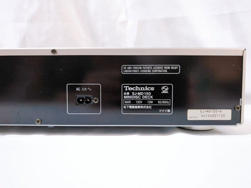 Technics Cd, Md Cassette Decks Sj-Md150