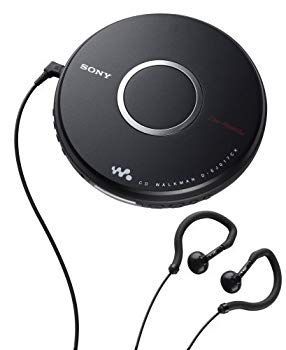 Digital Audio Player Sony Dej017Ck Walkman Portable Cd W/ Car Accessories By