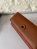 Bvlgari Key Cases Holder Amber Leather