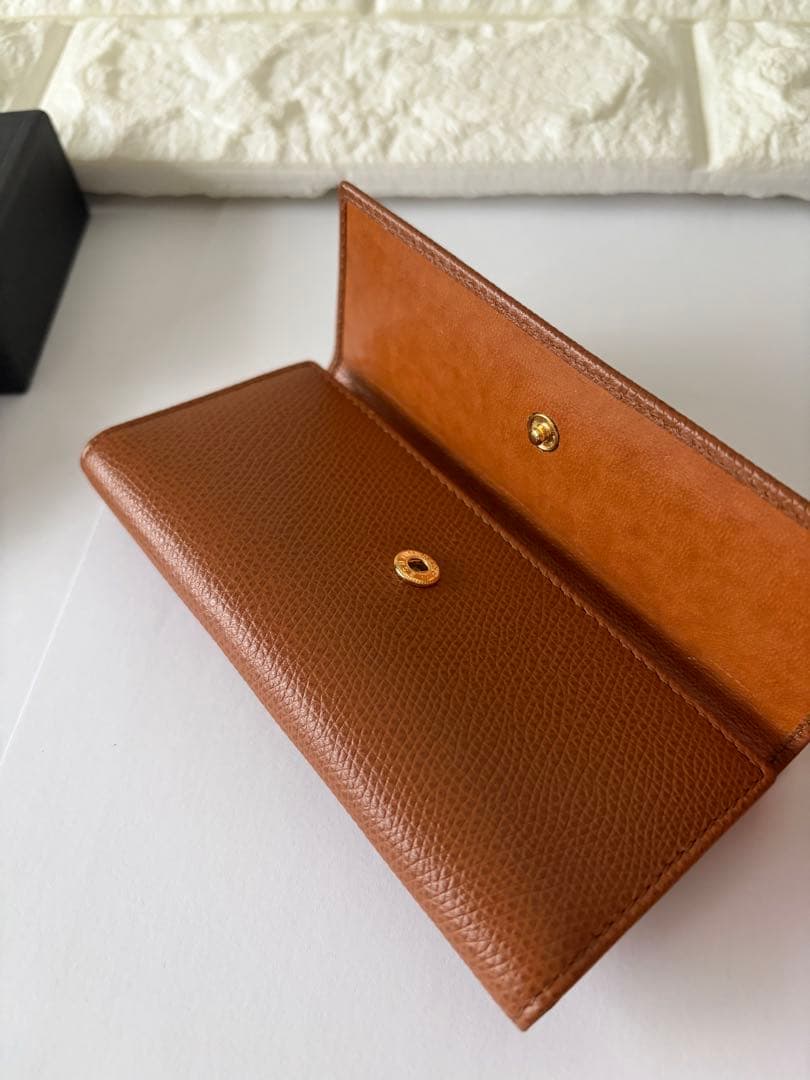 Bvlgari Key Cases Holder Amber Leather