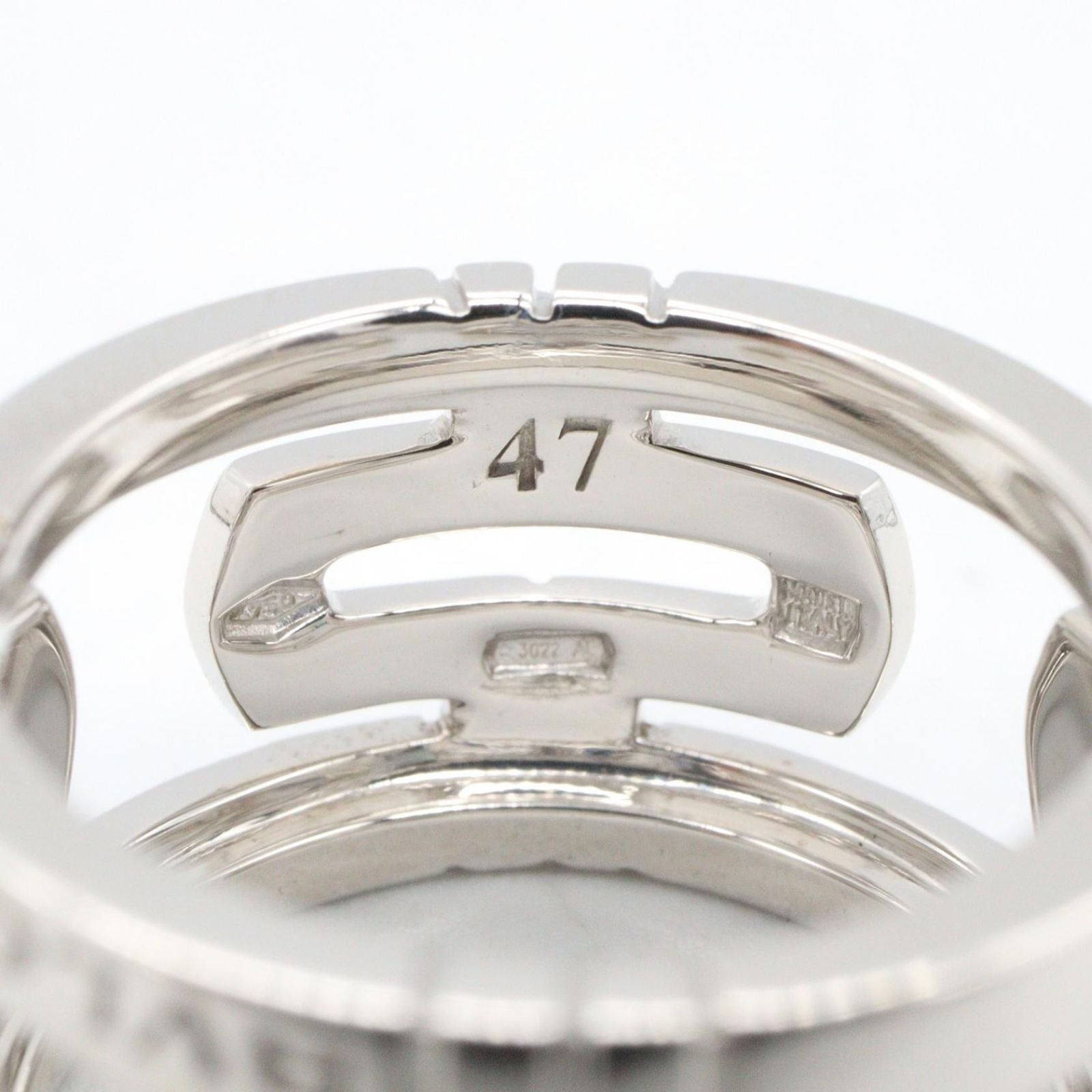Bvlgari Ring K18Wg Used A
