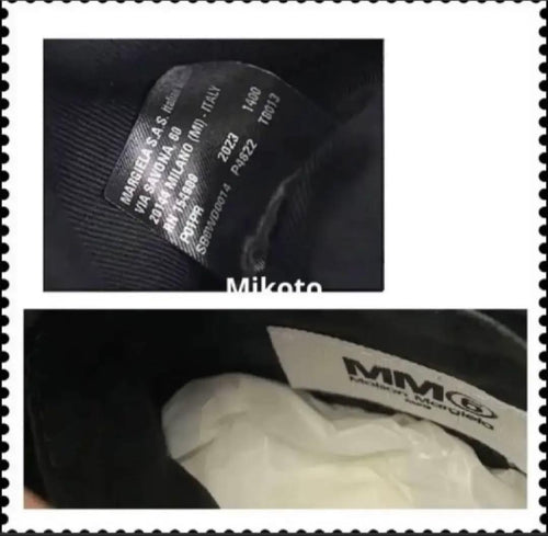 Mm6 Maison Margiela Tote Bags Sb6Wd0014 P4622 T8013 Black