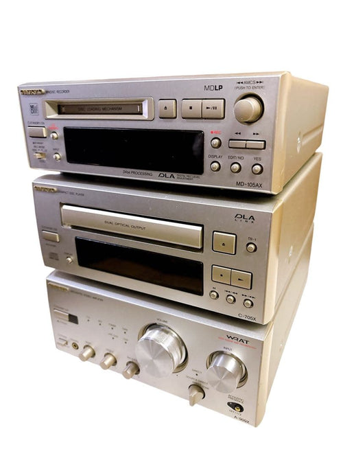 Onkyo Integrated Amplifiers Intec A-909X C-705X Md-105Ax
