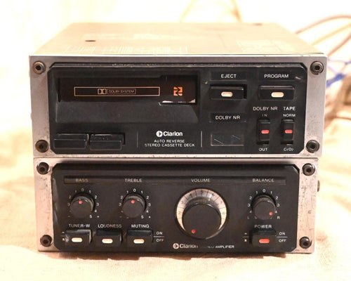 Clarion Cd Md Cassette Deck