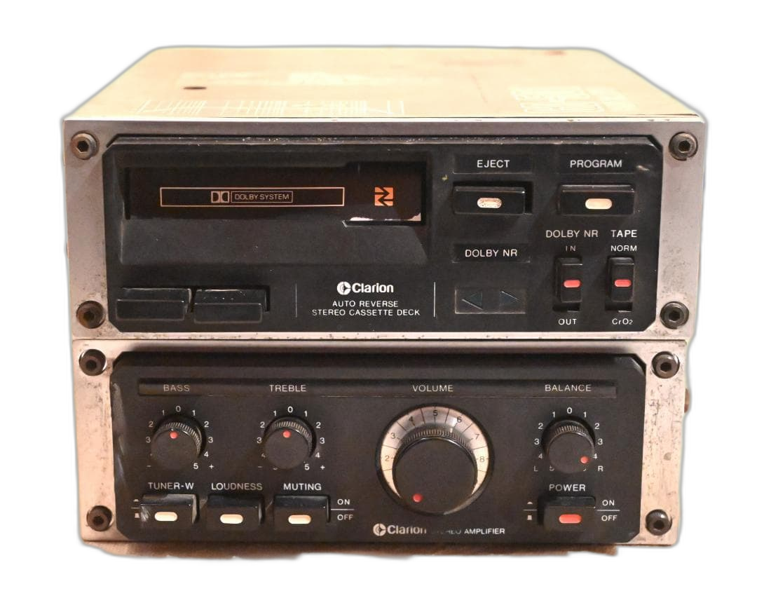 Clarion Cd Md Cassette Deck