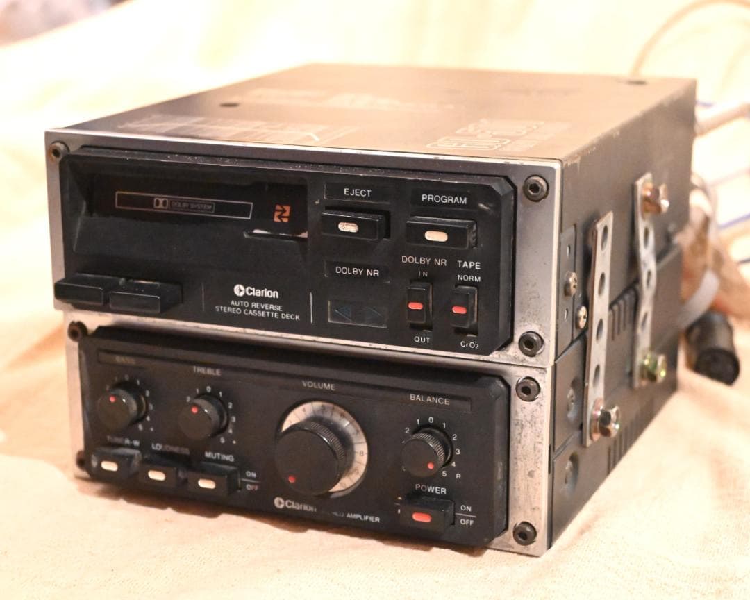 Clarion Cd Md Cassette Deck