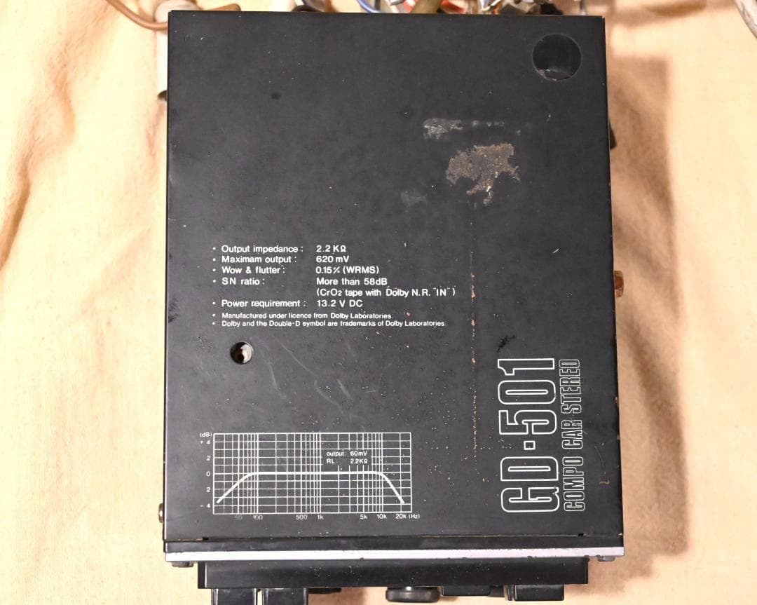 Clarion Cd Md Cassette Deck