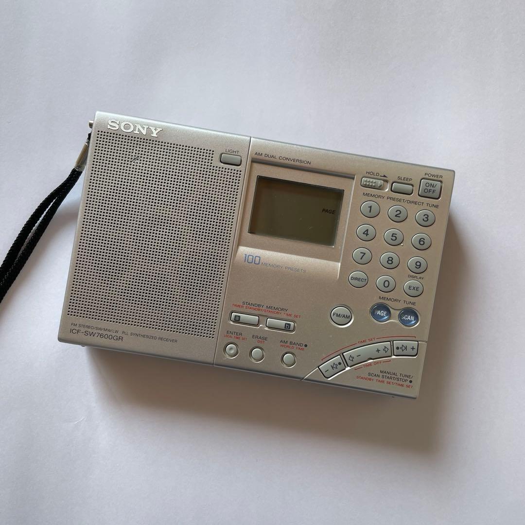 Radio And Boombox Sony Icf-Sw7600Gr