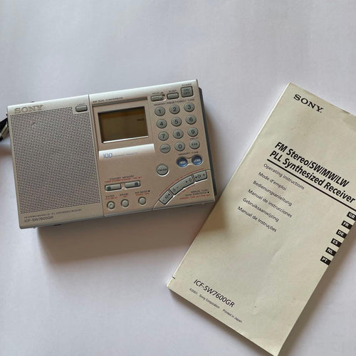 Radio And Boombox Sony Icf-Sw7600Gr