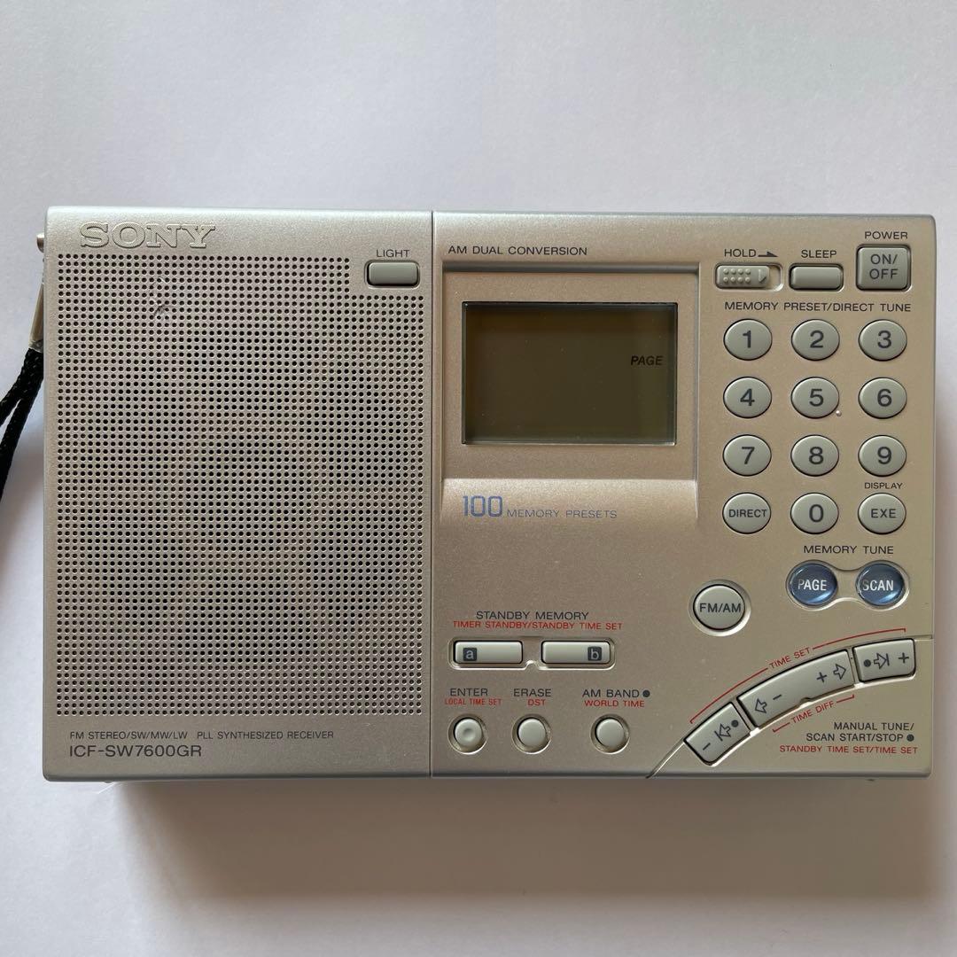 Radio And Boombox Sony Icf-Sw7600Gr