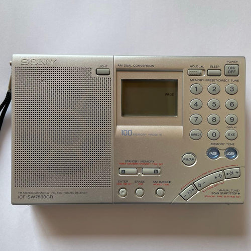Radio And Boombox Sony Icf-Sw7600Gr
