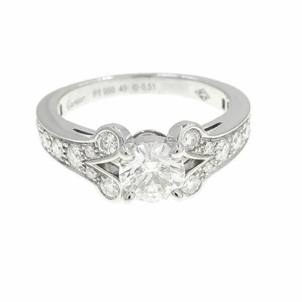 Cartier Ring /D0.51Ct#49( 8.5 A