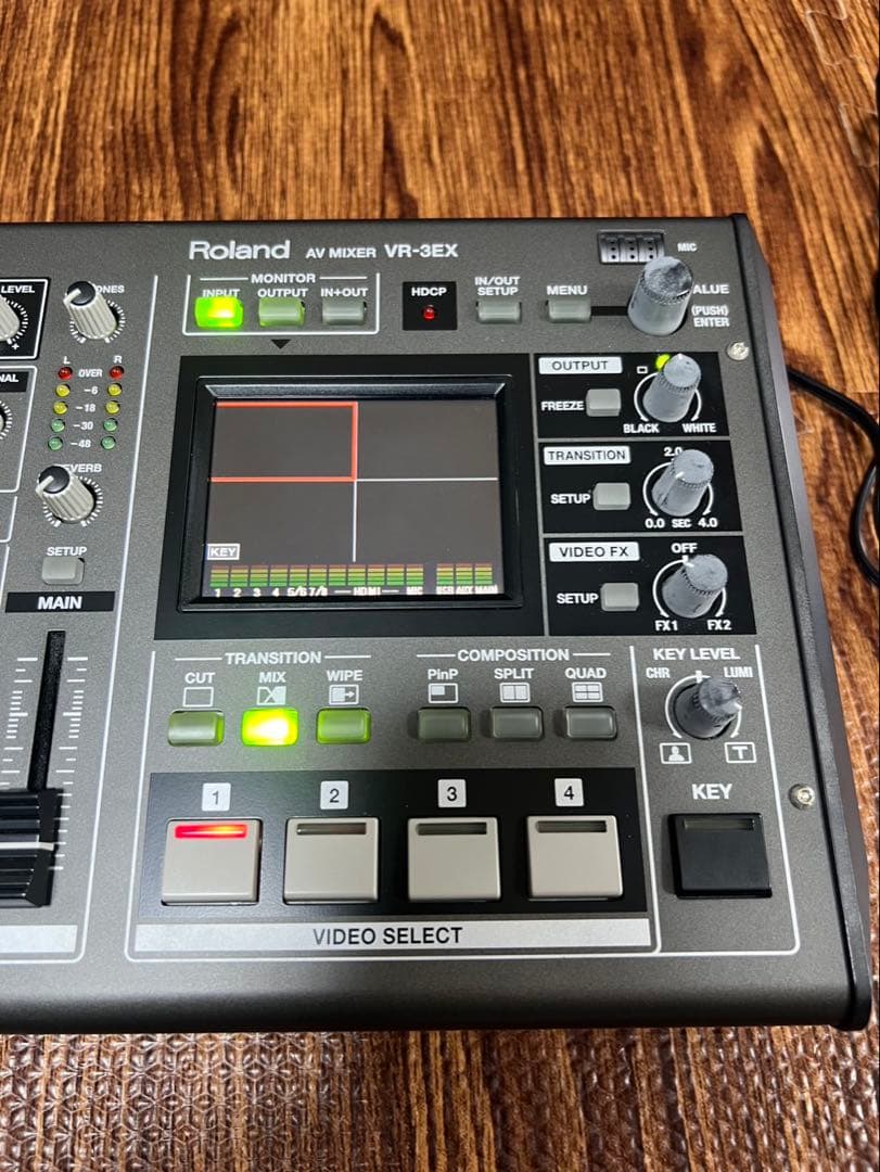 Roland Digital Mixers Av Vr-3Ex