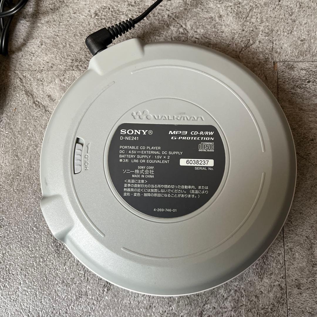 Sony Portable Cd Player Walkman D-Ne241