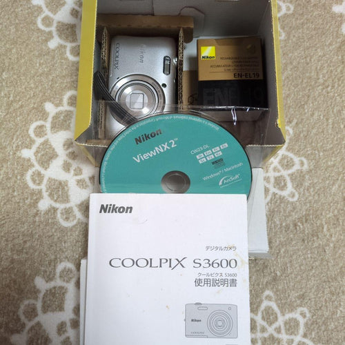 Nikon Compact Digital Camera Coolpix S3600