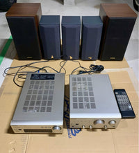 Onkyo Surround Speakers, Rear Soundbars Ed-205 A-905 5