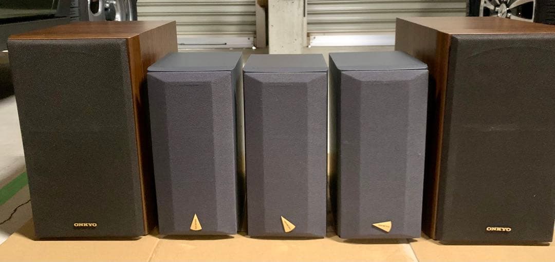 Onkyo Surround Speakers, Rear Soundbars Ed-205 A-905 5