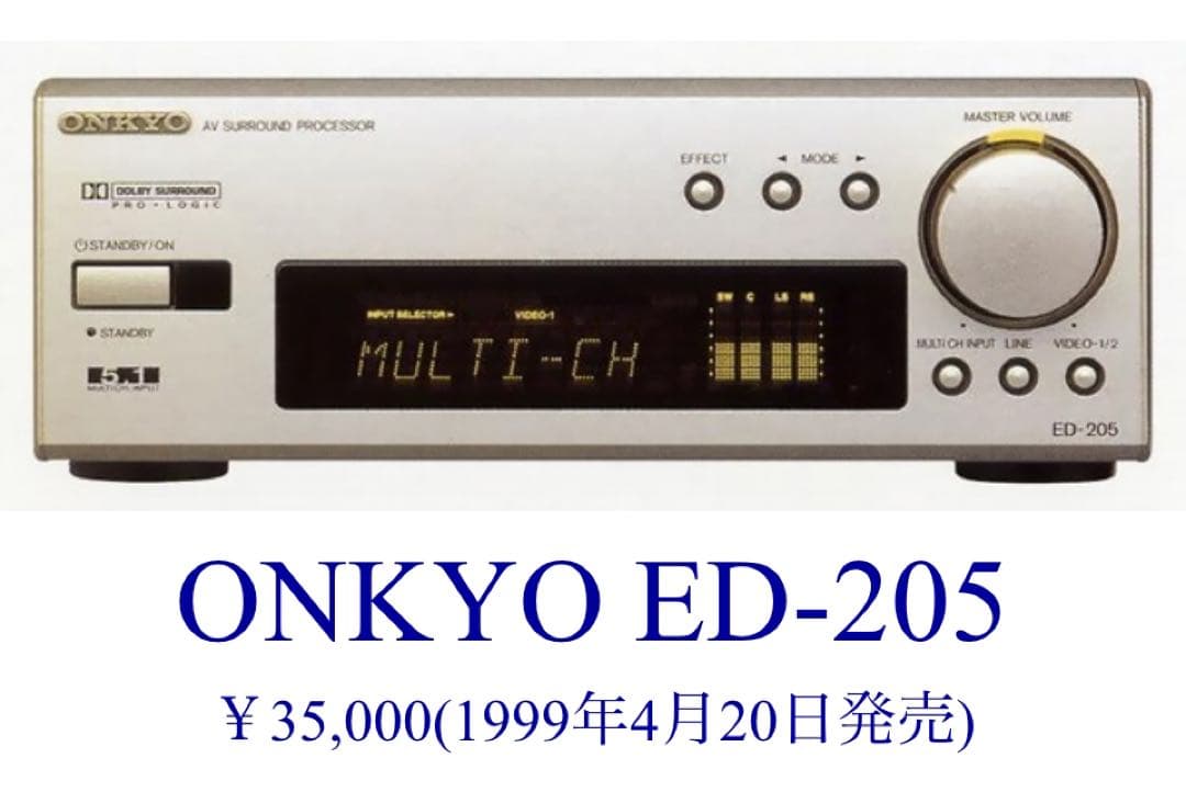 Onkyo Surround Speakers, Rear Soundbars Ed-205 A-905 5