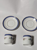 Tiffany Cups Saucers Co. Floral 2
