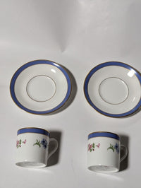Tiffany Cups Saucers Co. Floral 2