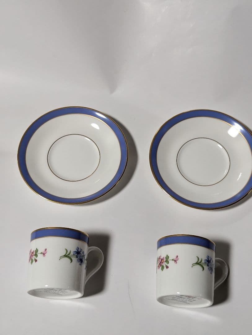 Tiffany Cups Saucers Co. Floral 2