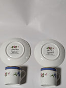 Tiffany Cups Saucers Co. Floral 2