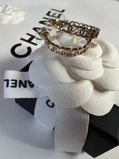 Chanel Earrings (For Both Ears) Cc