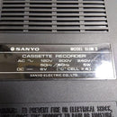 Sanyo Cassette Player Slim 3
