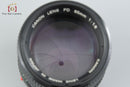 Canon Lens (Single Focus) New Fd F/1.8
