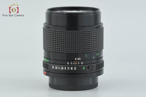 Canon Lens (Single Focus) New Fd F/1.8