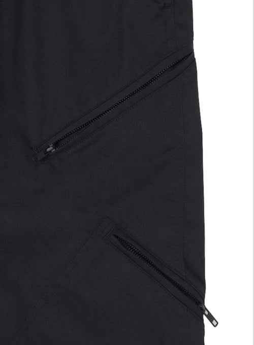 Yohji Yamamoto Work Pants, Cargo Painter'S 1 Xs Black