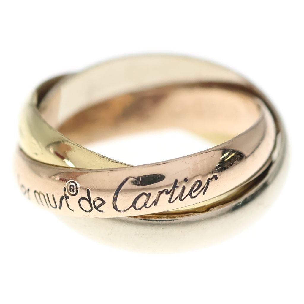 Cartier Ring 750Yg/Pg/Wg