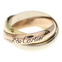 Cartier Ring 750Yg/Pg/Wg