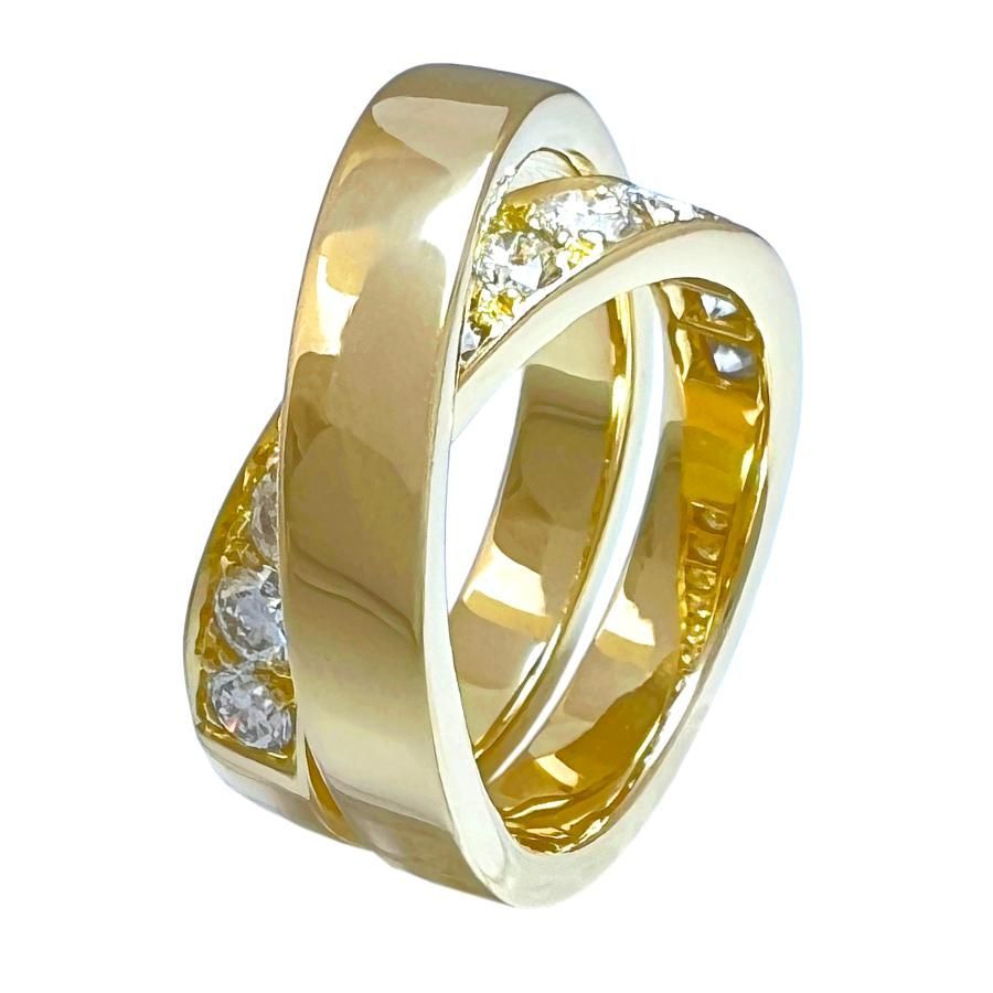Cartier Ring 750 K18 Yg 49