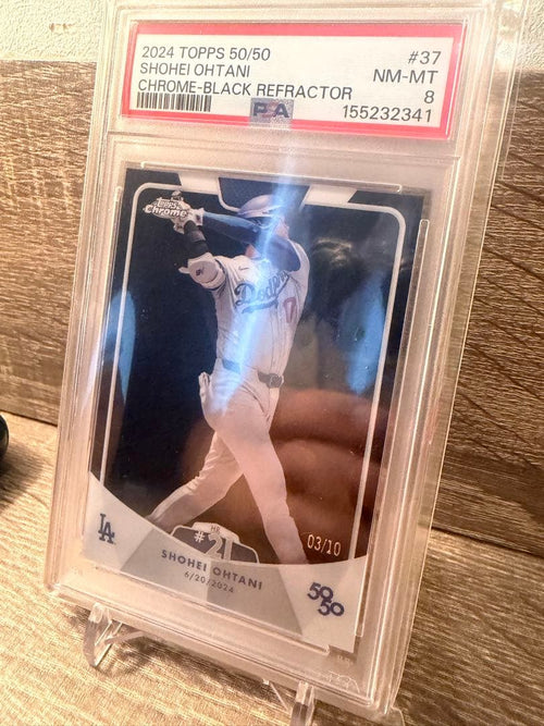 Mlb Topps Chrome Refractor 50/50 Psa