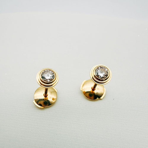 Cartier Earrings (Pairs) Sm Yg
