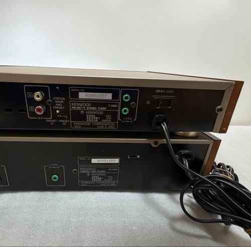 Kenwood Cd, Md Cassette Decks T-7000 Dp-7000