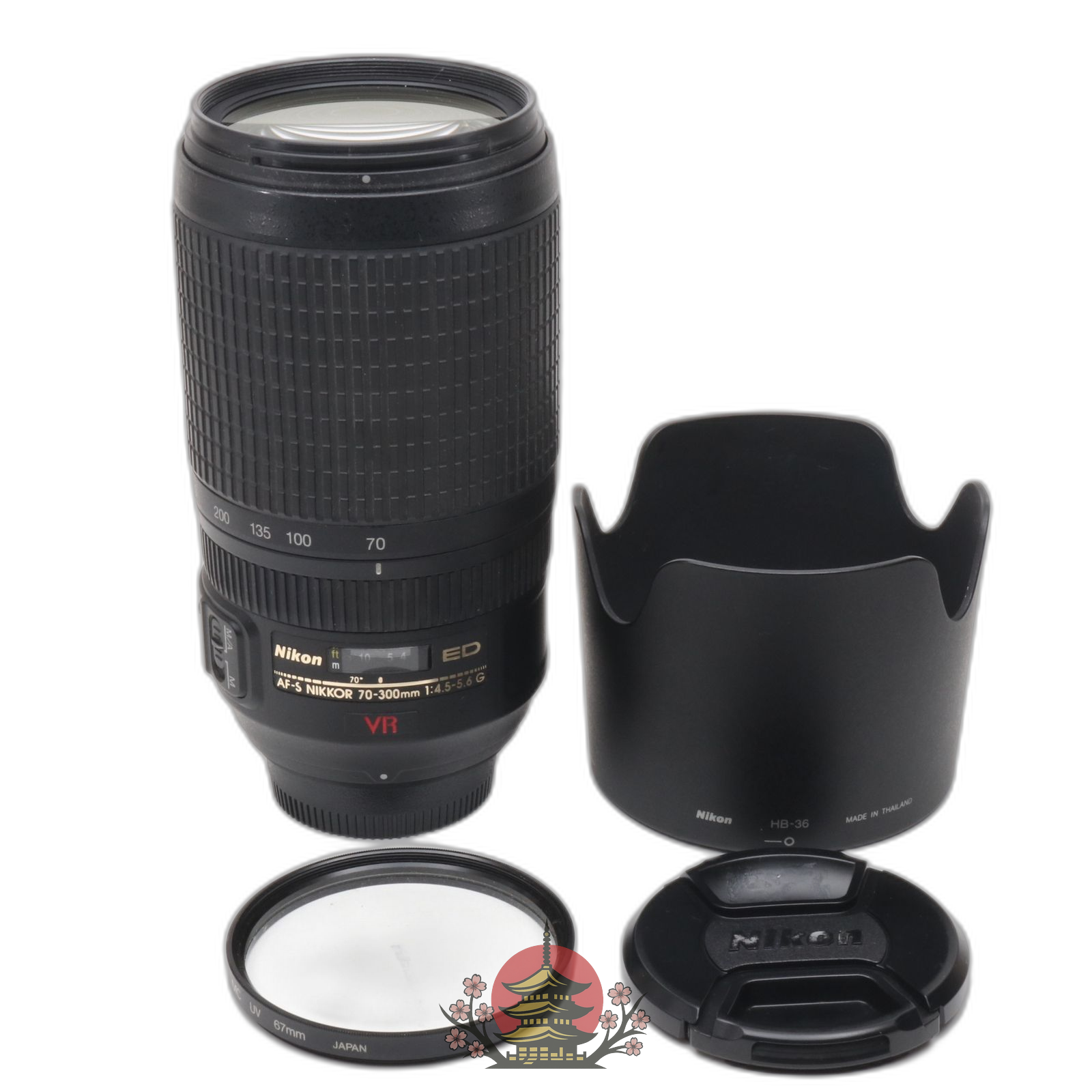 Nikon Lens (Zoom) Af-S Vr Nikkor 70-300Mm F/4.5-5.6G If-Ed F