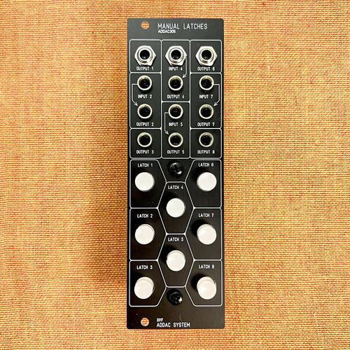 Modular Synthesizer Addac System: Addac305 Manual Latches