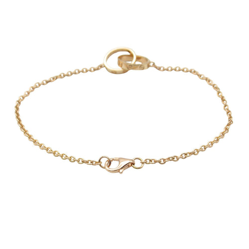 Cartier Bracelet 17.5 K18Pg Used A