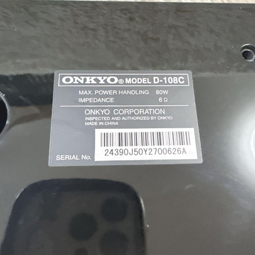 Onkyo Speakers 3 St-V30Hdx D-108C