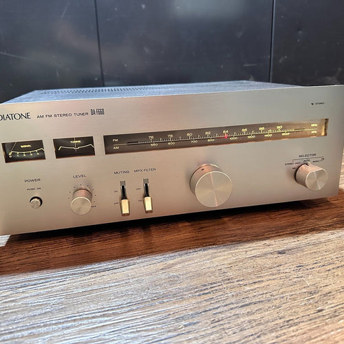 Radio Tuner Diatone Da-F660 Fm/Am Stereo Champagne Gold Black