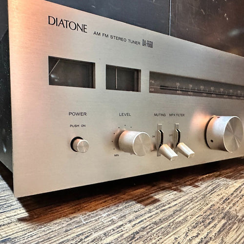 Radio Tuner Diatone Da-F660 Fm/Am Stereo Champagne Gold Black