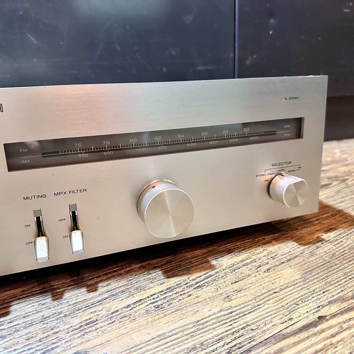 Radio Tuner Diatone Da-F660 Fm/Am Stereo Champagne Gold Black