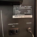 Radio Tuner Diatone Da-F660 Fm/Am Stereo Champagne Gold Black