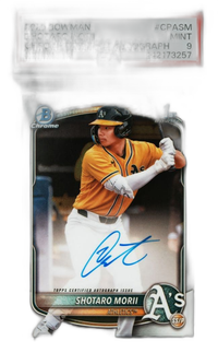 Mlb Topps 1St Auto Psa 9
