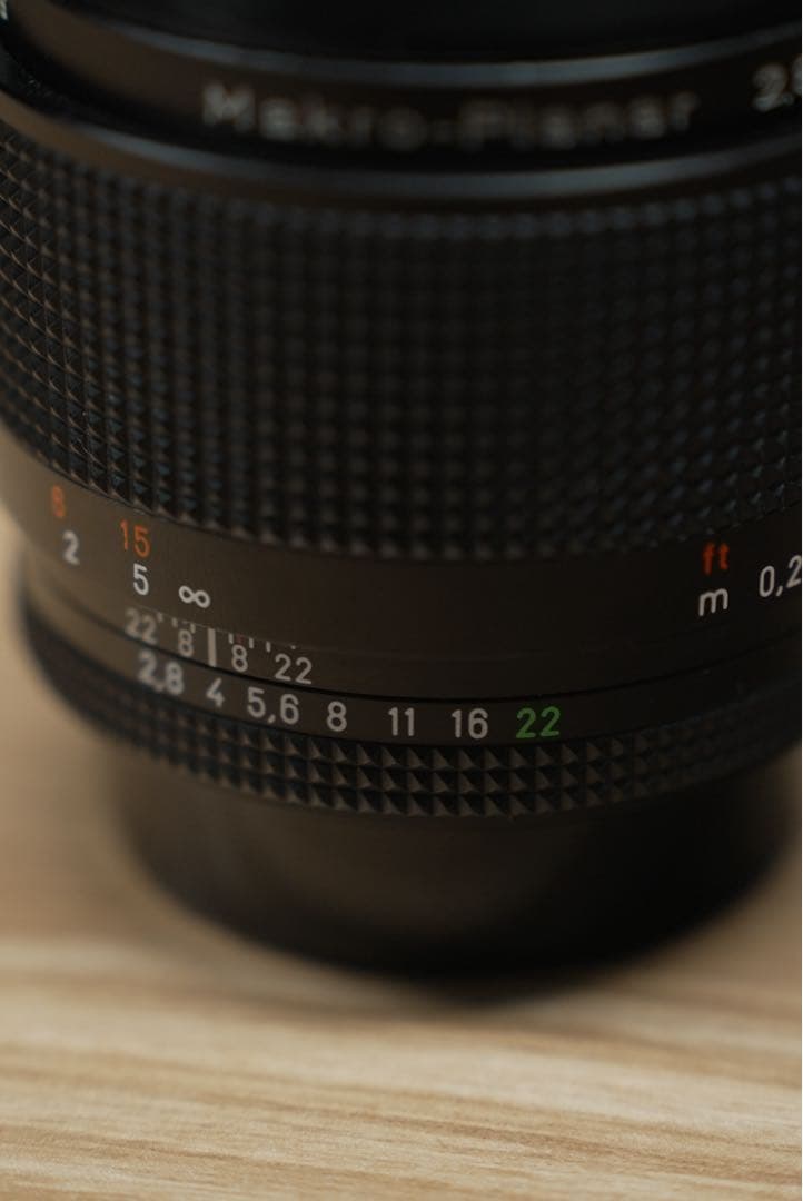 Contax Prime Lenses Zeiss Makro Planar F2.8 Mmj