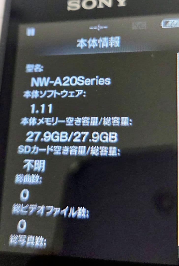 Sony Digital Audio Players Walkman Nw-A26